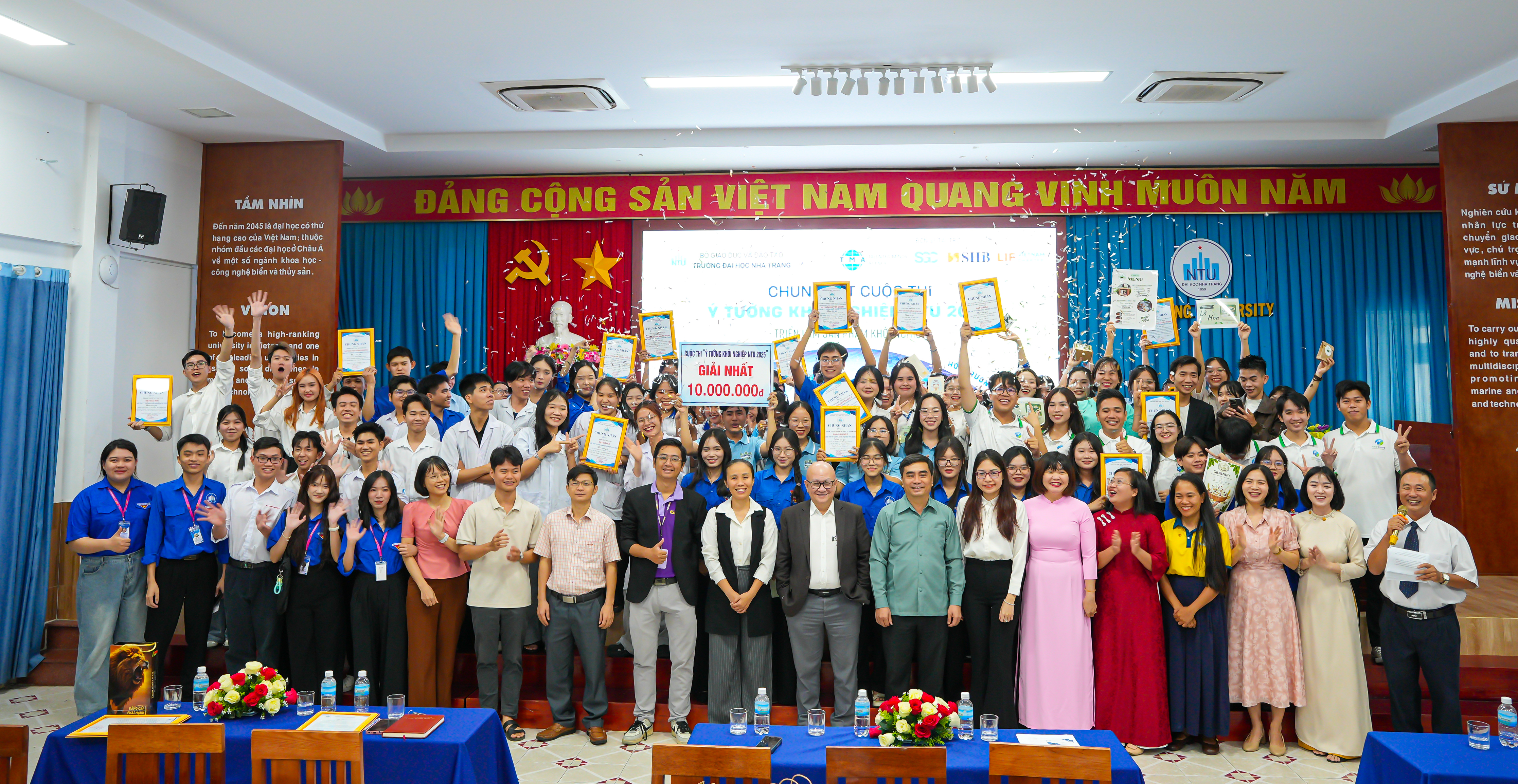 Lễ tổng kết và trao giải Cuộc thi Ý tưởng Khởi nghiệp NTU năm 2025