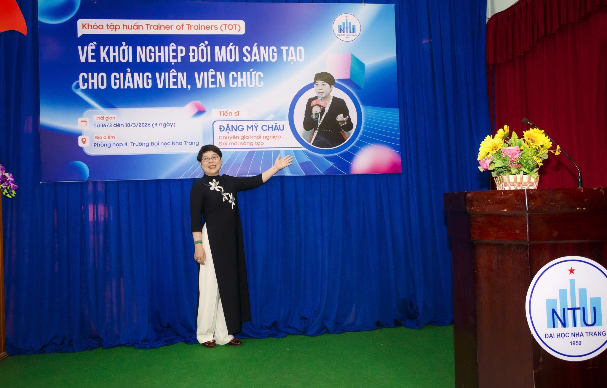 Gần 40 giảng viên, viên chức tham gia khóa TOT về Khởi nghiệp đổi mới sáng tạo tại NTU