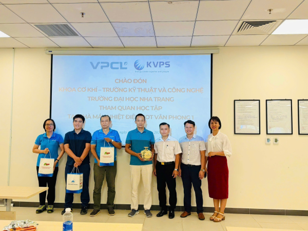 Chương trình tham quan thực tế và định hướng nghề nghiệp tại Nhà máy Nhiệt điện BOT Vân Phong 1