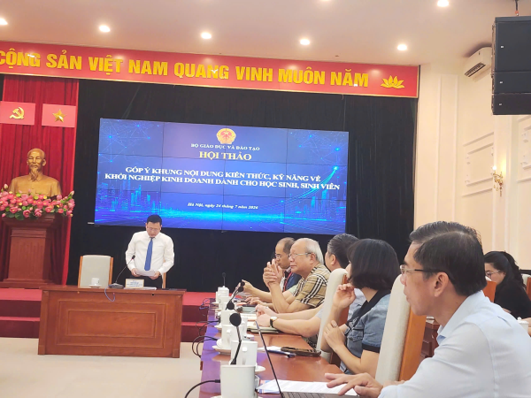 Trường Đại học Nha Trang đóng góp ý kiến xây dựng khung kiến thức, kỹ năng khởi nghiệp kinh doanh cho học sinh, sinh viên.