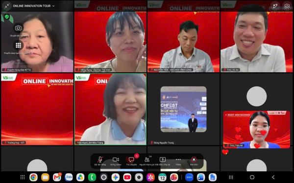 Trường Đại học Nha Trang chia sẻ mô hình Vườn ươm doanh nghiệp và hoạt động đổi mới sáng tạo tại Online Innovation Tour 